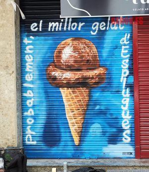 Graffiti Persiana Helado 300x100000